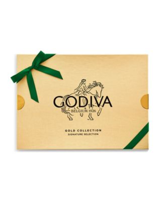 Assorted Chocolate Gift Box with Green Ribbon, 30 Piece