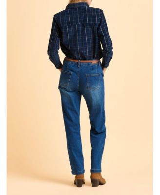 Women's Frances Long Sleeve Checked Shirt