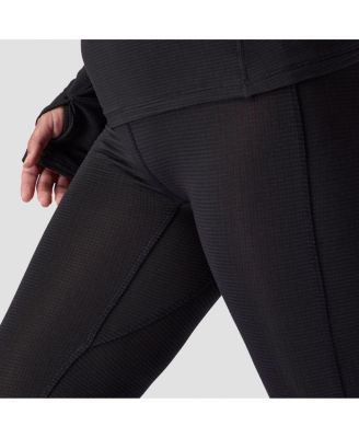 Women's Pines Microgrid Ultra-Lt Baselayer Bottom Lightweight Long Underwear Bottoms
