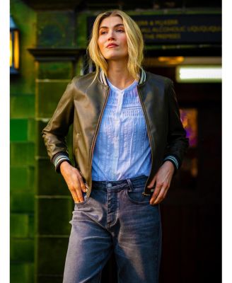 Women's Angelica Long Sleeve Round Neck Shirt