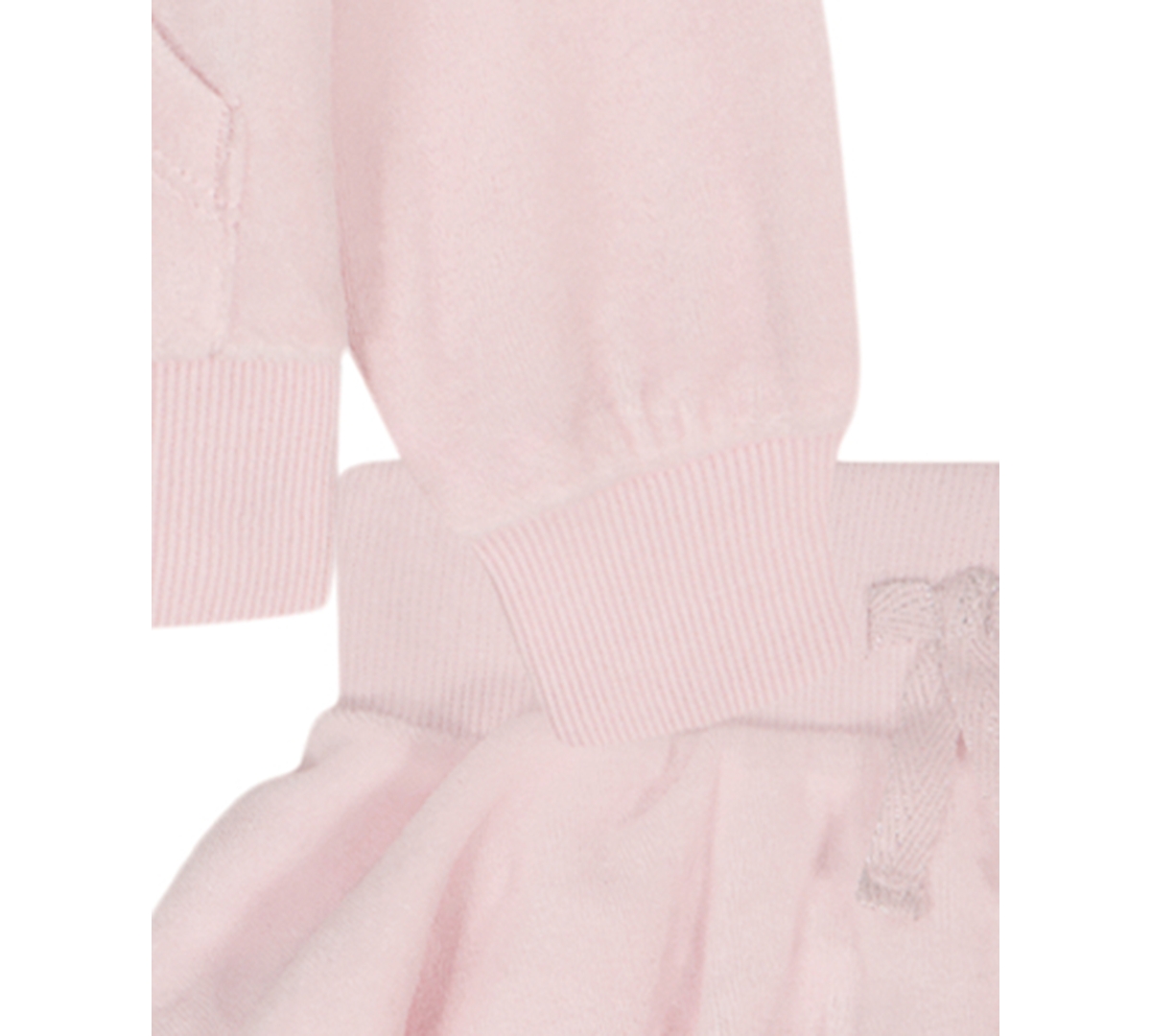 Juicy Couture Girls Toddler 2T-4T 2-Piece Velour Full Zip Hoodie and Skirt Set
