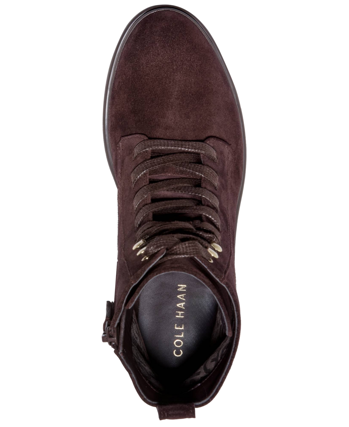 Cole Haan Women's Cherise Lace-up Lug Boots In Brown