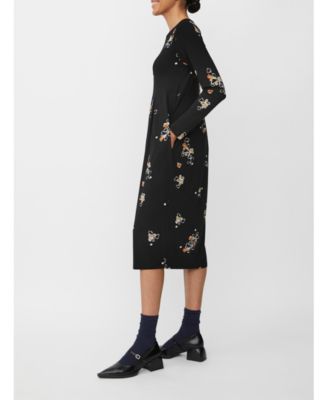 Women's MaNamo Long Sleeve Midi Dress