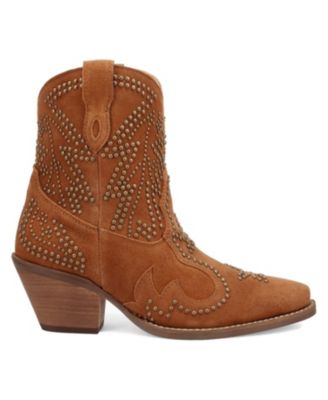 Women's Seein' Stars Suede Leather Bootie