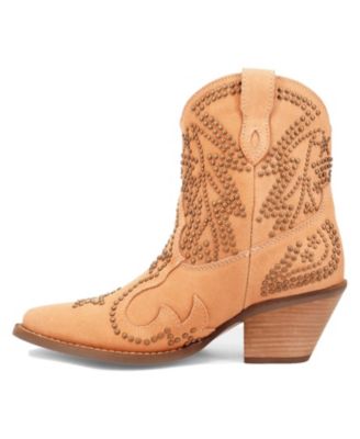 Women's Seein' Stars Suede Leather Bootie