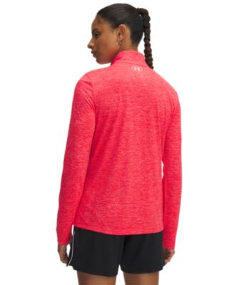 Women's Twist Tech Quarter-Zip Logo Top