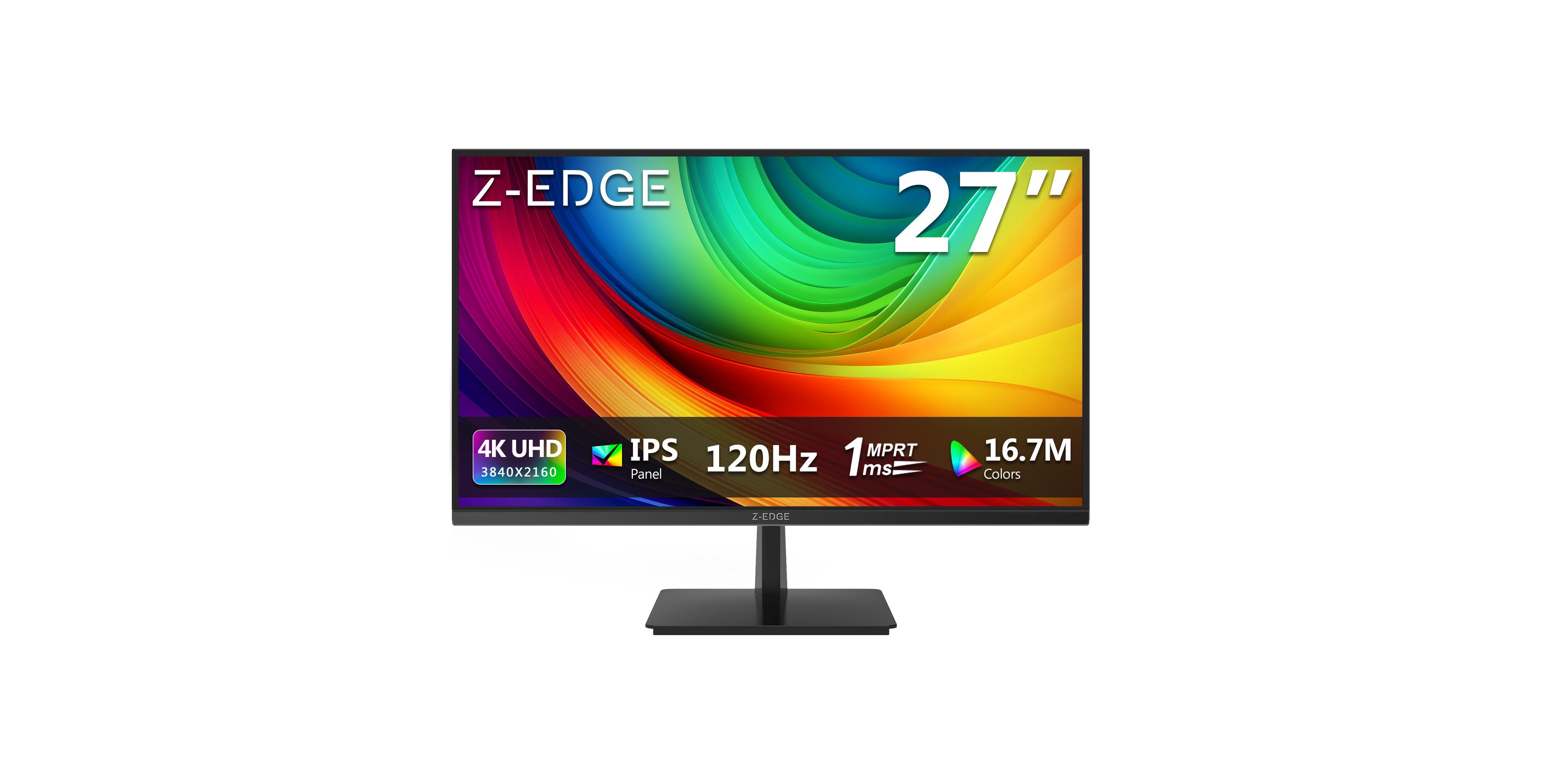 Z-edge S274K 27 inch 4K Uhd 3840 x 2160 120Hz 1ms Ips Gaming Monitor