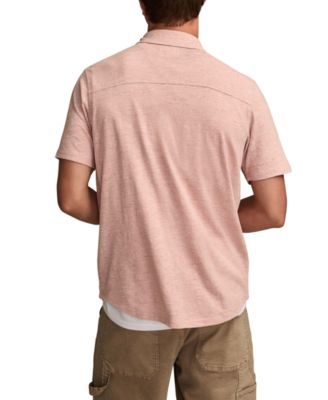 Men's Short-Sleeve Linen Shirt