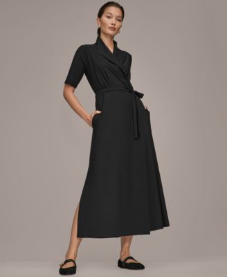 Women's Elbow-Sleeve Collared Polo Dress