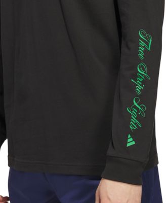 Men's 3-Stripes Lights Graphic Long-Sleeve T-Shirt