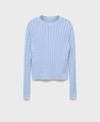 Women's Braided Knitted Sweater