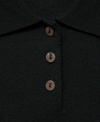 Women's Selection Wool Polo-Neck Sweater