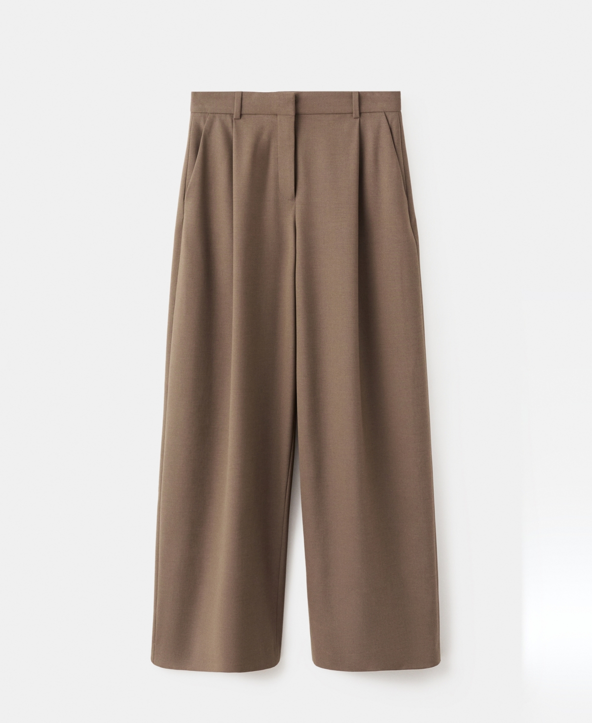 Mango Women's Pleated Straight-Leg Suit Pants