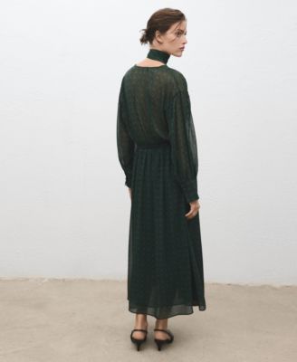 Women's Foulard Printed Dress