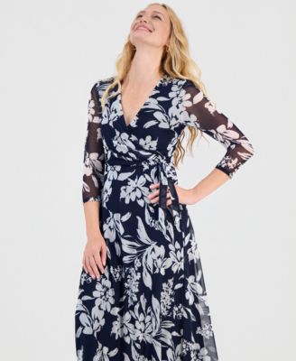 Women's Side-Tie Midi Dress
