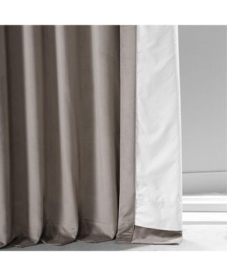 Signature Plush Velvet Hotel Blackout Curtain