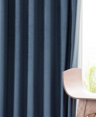 Signature Plush Velvet Hotel Blackout Curtain