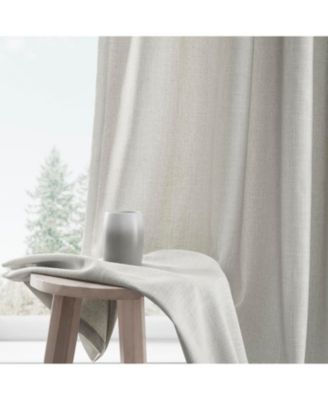 Simply Faux Linen Light Filtering Curtain Pair (2 Panels)