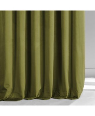 Signature Plush Velvet Hotel Blackout Curtain