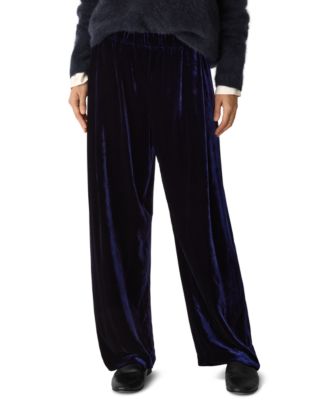 Eileen Fisher - Women's Straight High-Rise Pleated Pants