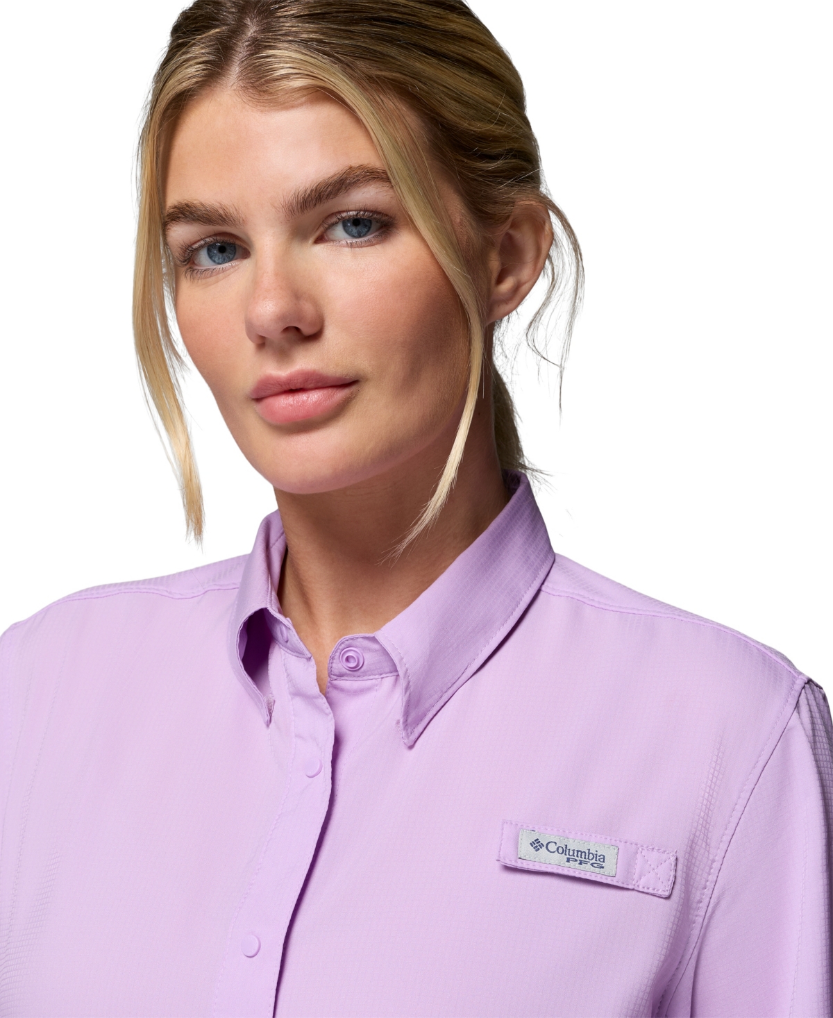 Columbia Women's Tamiami Short Sleeve Shirt In Blue