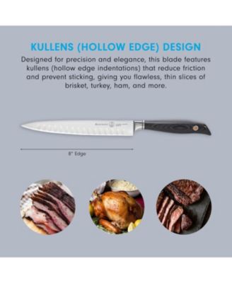 Blacksmith Carving Knife with Kullens / 8”