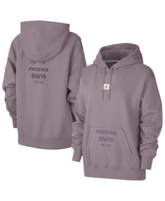 Jordan - Women's Purple Phoenix Suns Courtside Statement Edition Premium Pullover Hoodie