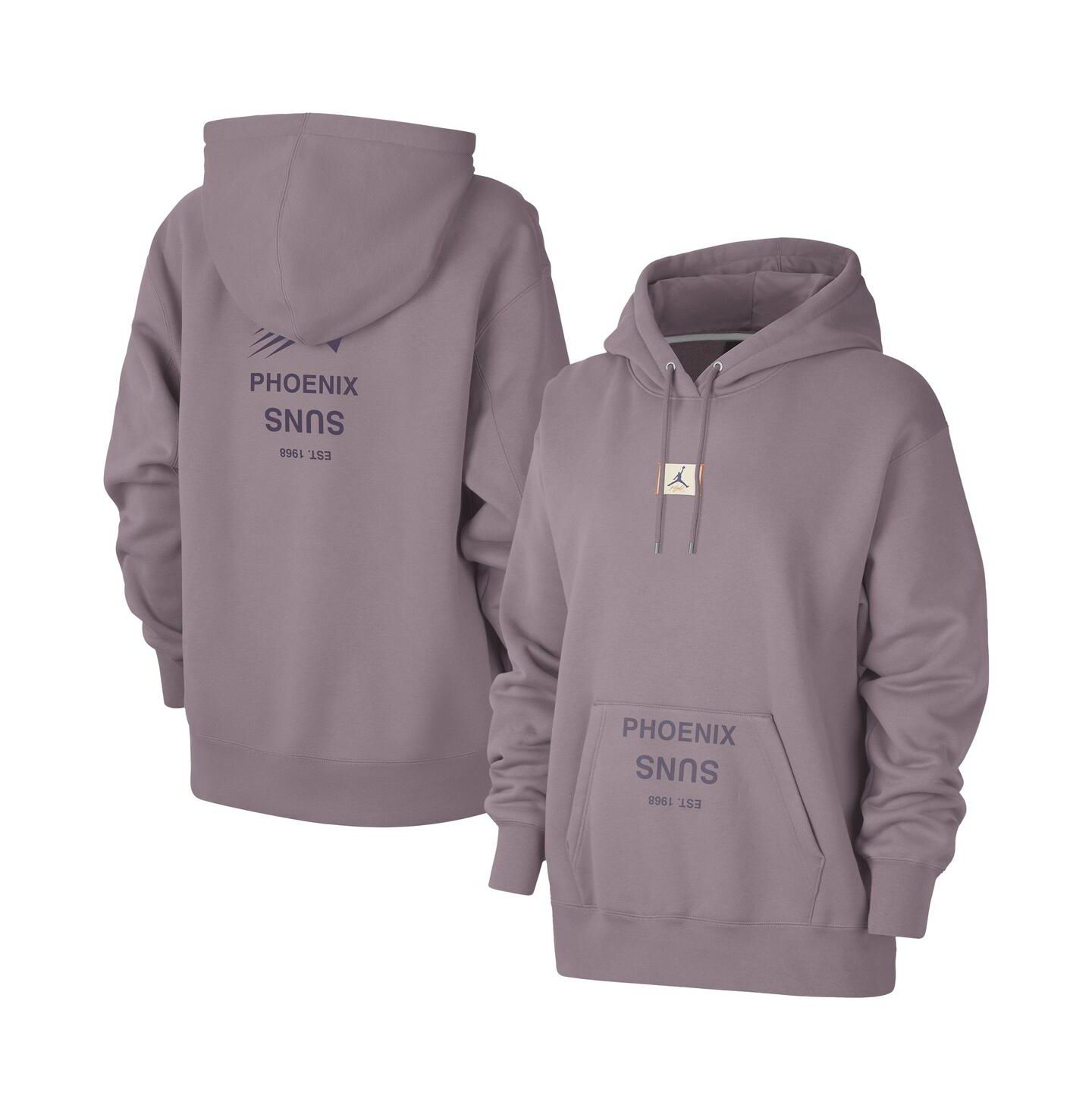 Женское худи Jordan Purple Phoenix Suns Courtside Statement Edition Premium Pullover — фото 1