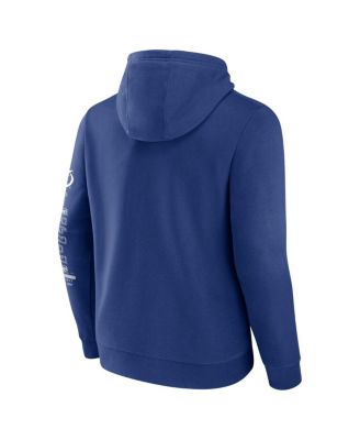 Men's Blue Tampa Bay Lightning Revolution Pullover Hoodie
