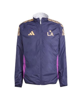 Men's White/Navy LA Galaxy 2025 Anthem Reversible Full-Zip Jacket