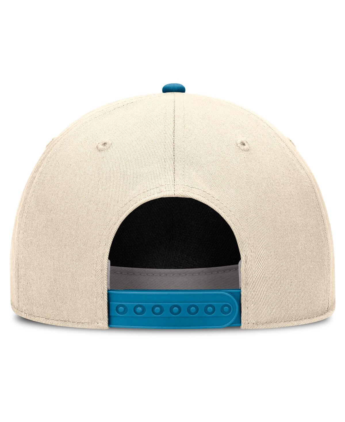 Nike Men's Natural/Turquoise Arizona Wildcats Academic Rise Dri-fit Adjustable Hat