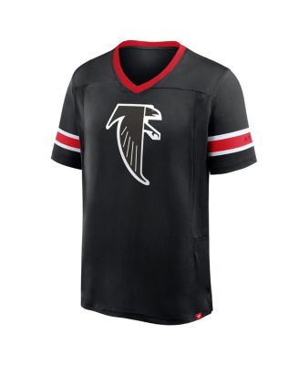 Men's Black Atlanta Falcons Hometown Premium Hashmark V-Neck T-Shirt