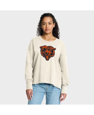Fanatics - Women's Cream Chicago Bears Dove Legacy Long Sleeve T-Shirt