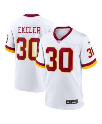 Nike - Men's Austin Ekeler White Washington Commanders Game Super Bowl Era Jersey