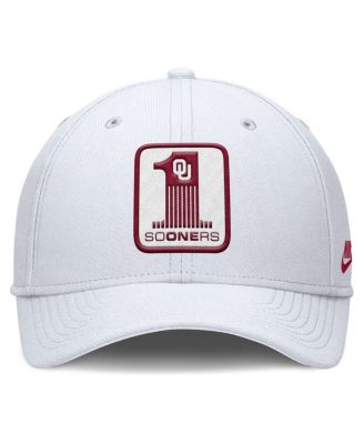 Men's White Oklahoma Sooners Rise Academic Dri-FIT Flex Hat