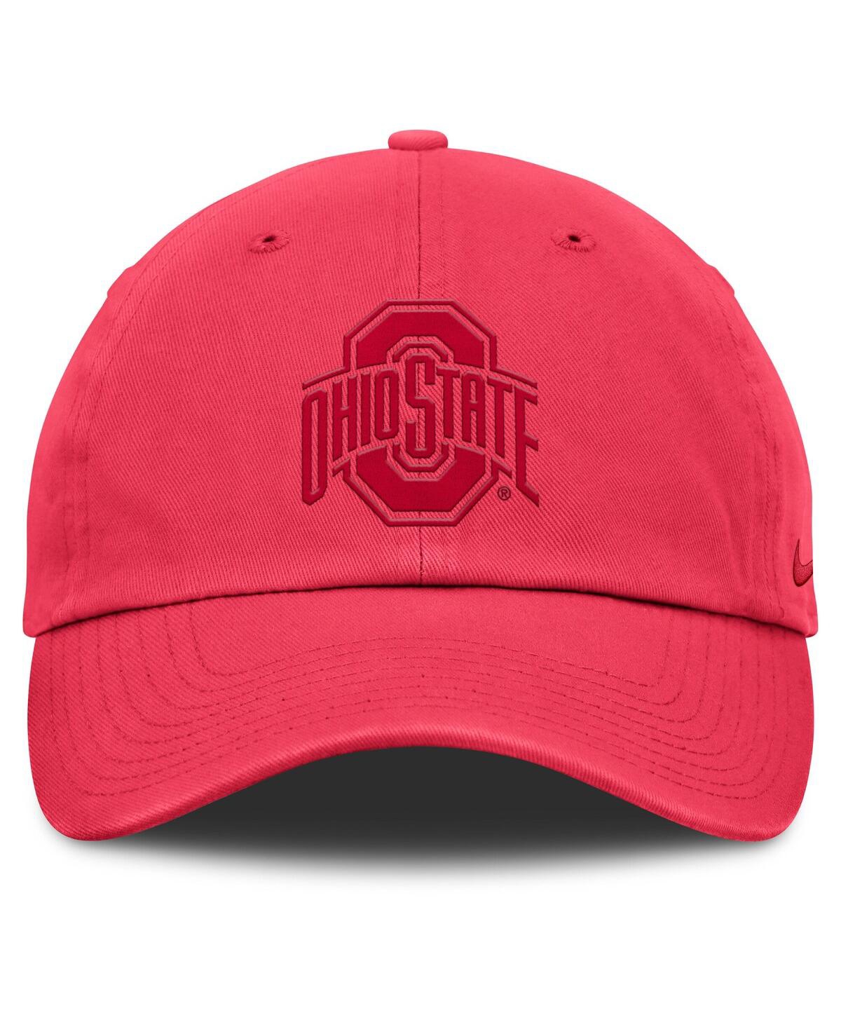 Nike Men's Scarlet Ohio State Buckeyes Club Campus Adjustable Hat