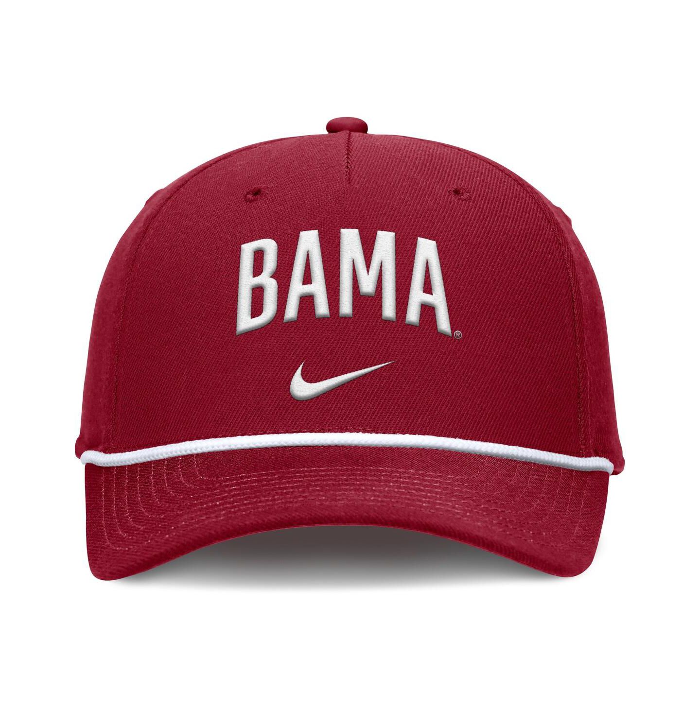 Мужская кепка Nike Crimson Alabama Crimson Tide Rise Campus Adjustable Hat — фото 2