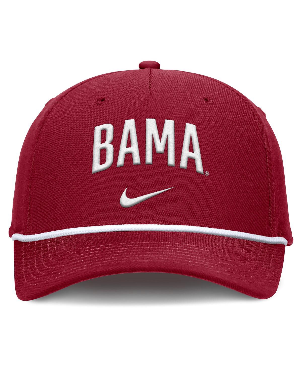 Nike Men's Crimson Alabama Crimson Tide Rise Campus Adjustable Hat