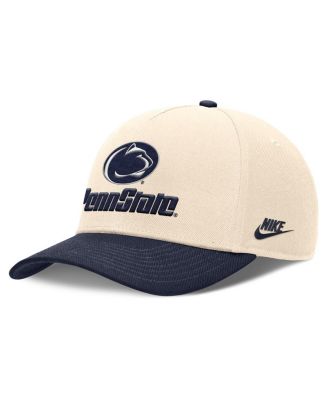 Men's Natural/Navy Penn State Nittany Lions Academic Rise Dri-FIT Adjustable Hat