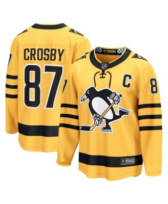 Fanatics - Men's Sidney Crosby Gold Pittsburgh Penguins Alternate Breakaway Player Jersey