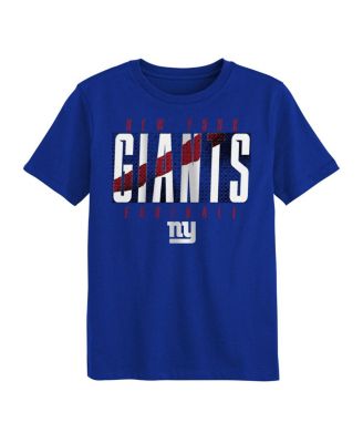 Preschool Royal New York Giants Posterize T-Shirt