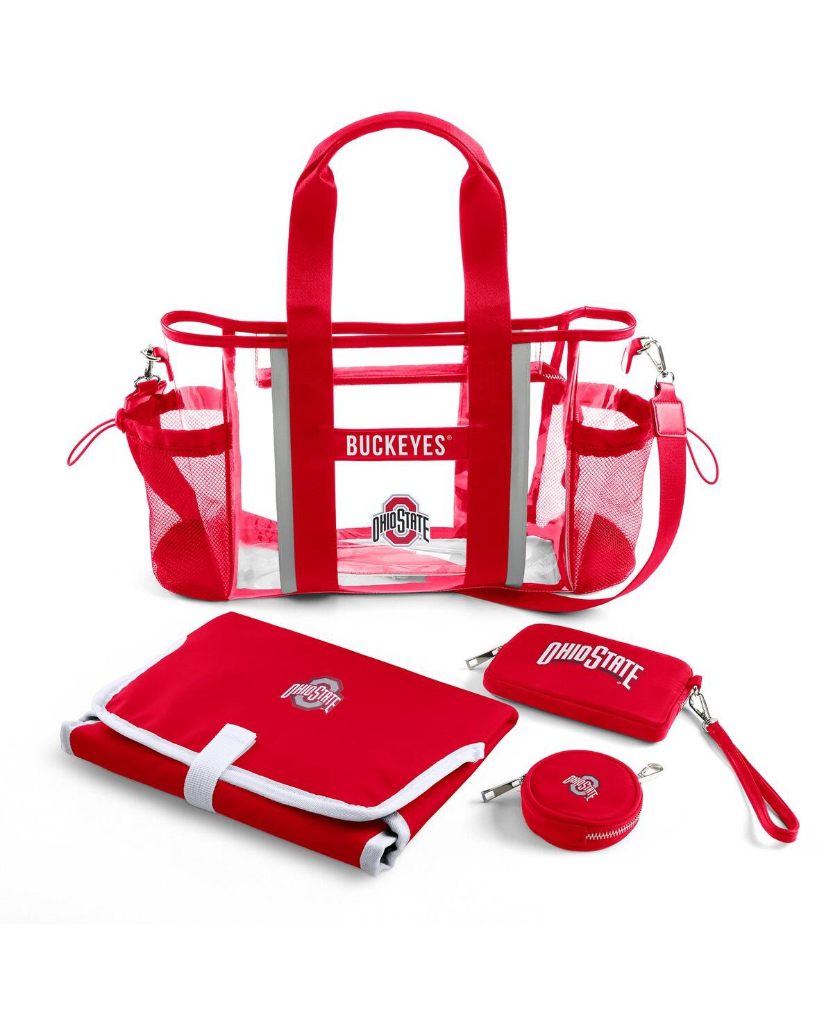 Wear by Erin Andrews Ohio State Buckeyes Clear Stadium Baby Bag