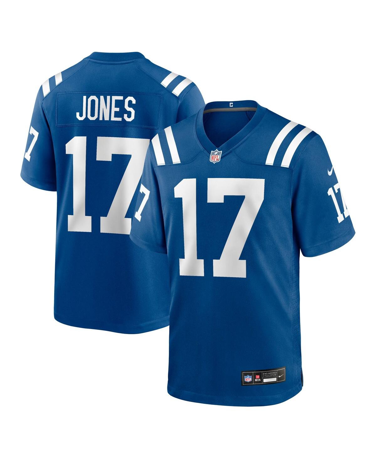 Nike Men's Daniel Jones Royal Indianapolis Colts Team Game Jersey
