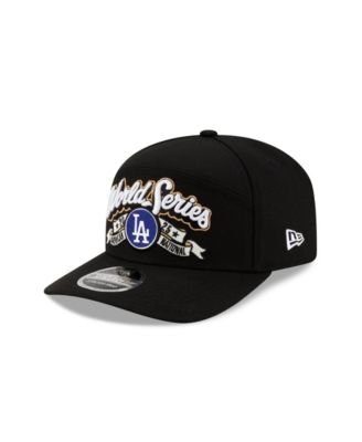 New Era - Men's Black Los Angeles Dodgers 2025 National League Champions Locker Room 9SEVENTY Adjustable Hat