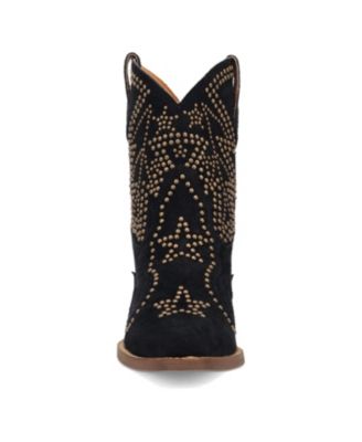 Women's Seein' Stars Suede Leather Bootie
