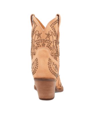 Women's Seein' Stars Suede Leather Bootie