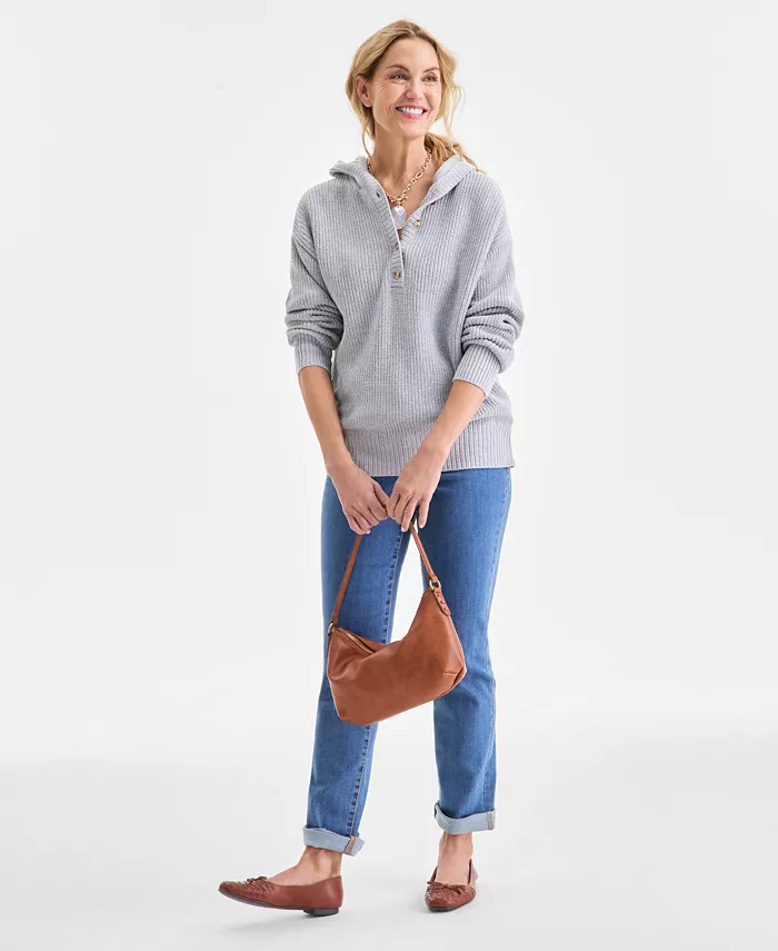 Women's Cotton Hoodie Sweater - thumbnail 5