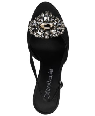 Women's Triomphe-J Embellished Slingback Pumps