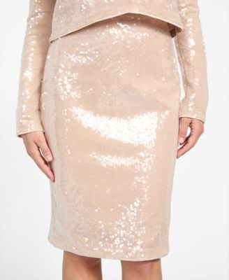 Women's Lavinia Sequin Pencil Skirt