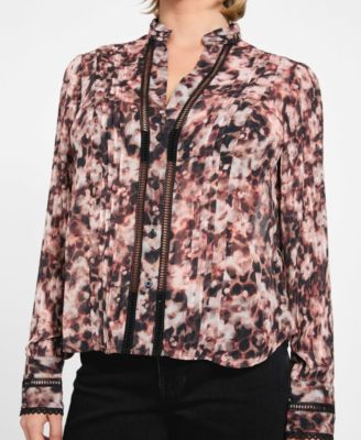 Women's Josette Printed Long-Sleeve Top